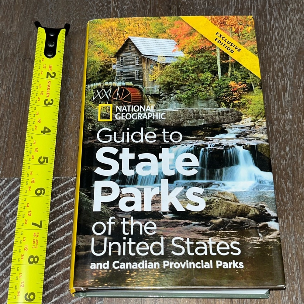 National Geographic Guide to State Parks Hardcover Book